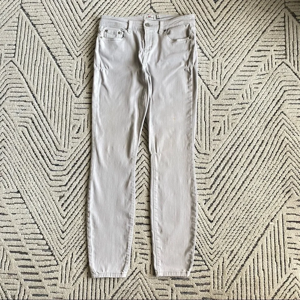 Vineyard Vines Gray Jeans Size 4 - Picture 2 of 7